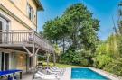 Ferienhaus Superbe Villa Avec Piscine Chauffée Style Arcachon