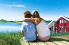 Holiday homeGermany - : FH Wildgans Comfort mit Sauna &amp; Kaminofen 81 q