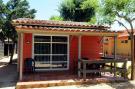 VakantiehuisSpanje - Costa Maresme/ Barcelona: Camping del Mar BUNGALOW MADERA 5P