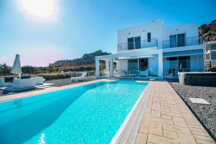 campus gids fiets Holiday-villa Greece - Rhodes: Villa White Lady, Kalythies 6 persons