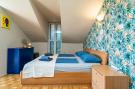 FerienhausKroatien - : Rooms Nina - Double room with Sea View and shared 