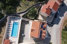 FerienhausKroatien - : Villa Samba - Double Room with Balcony and Sea Vie