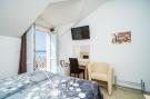 FerienhausKroatien - : Villa Samba - Double Room with Balcony and Sea Vie