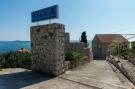 FerienhausKroatien - : Villa Barbara - Studio with Terrace and Sea View (