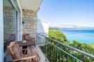 VakantiehuisKroatië - : Apartments Nikolina (LU) - Studio with Sea View (3