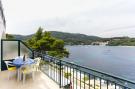 FerienhausKroatien - : Apartments Posta - Studio with Balcony and Sea Vie