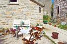 FerienhausKroatien - : Stone House Harmony -Studio Apartment with Patio a