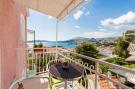 FerienhausKroatien - : Villa Stil - Studio Apartment with Balcony and Sea