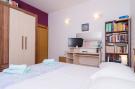 FerienhausKroatien - : Leo's Room - Double Room with Balcony and Sea View