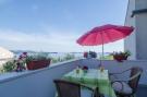 FerienhausKroatien - : Leo's Room - Double Room with Balcony and Sea View