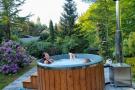 FerienhausPolen - : Holiday Home with whirlpool at the lake in Zakowo